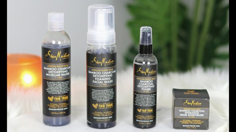 Detoxify your Skin: New Shea Moisture Bamboo Charcoal Skincare Line